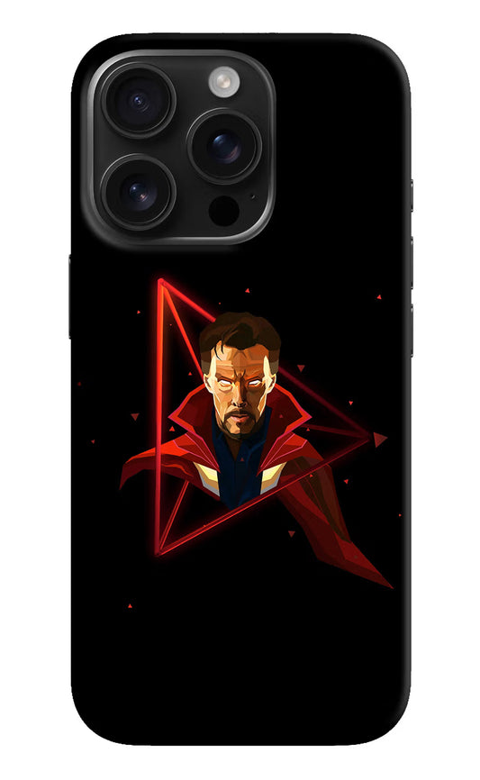Doctor Ordinary iPhone 16 Pro Max Hard Case Back Cover by Casekaro