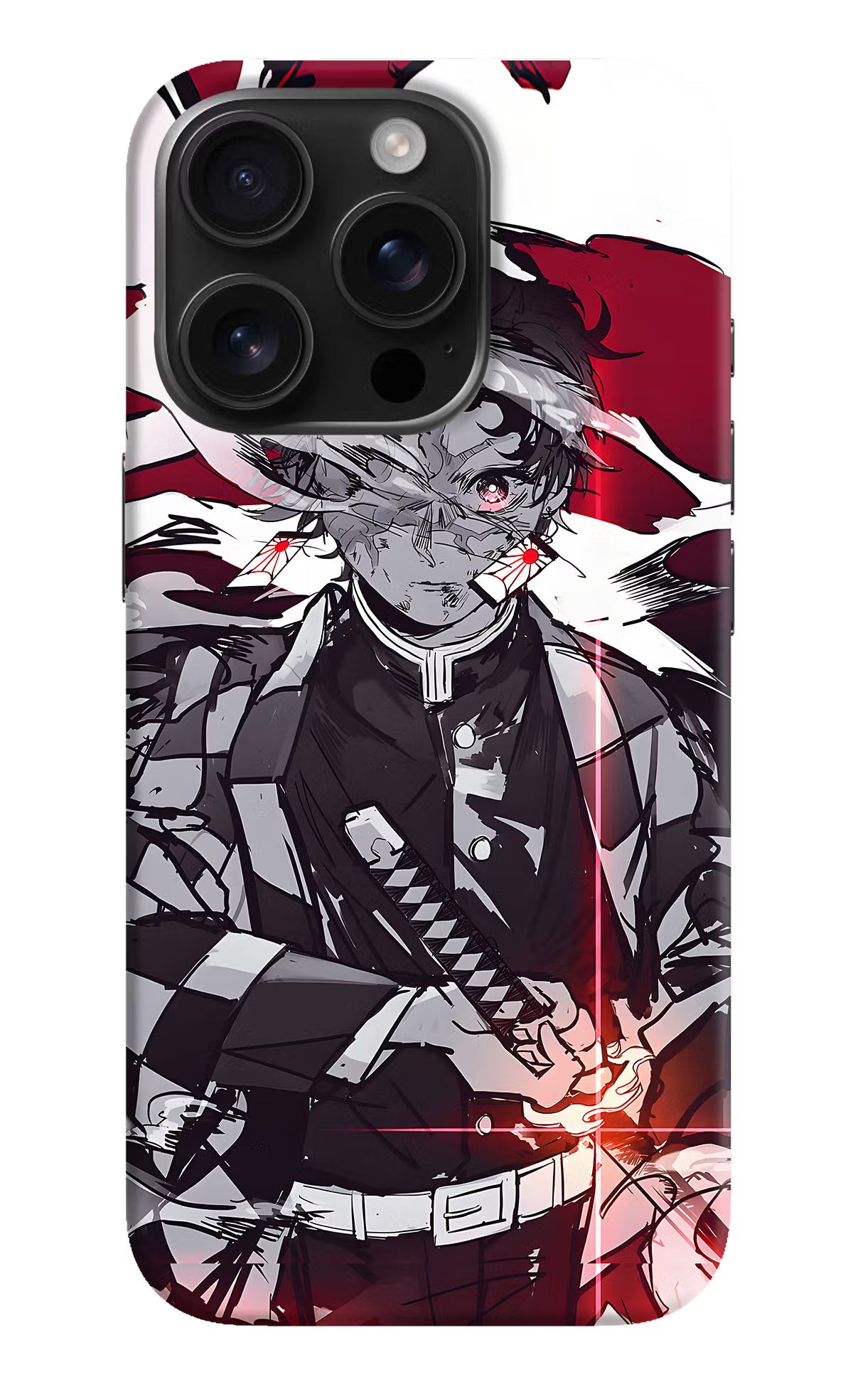 Demon Slayer iPhone 16 Pro Max Hard Case Back Cover by Casekaro