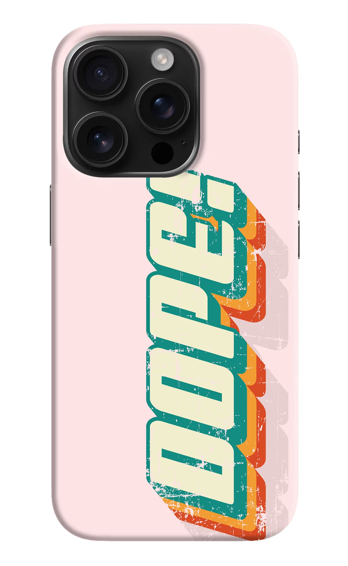 Dope iPhone 16 Pro Max Hard Case Back Cover by Casekaro