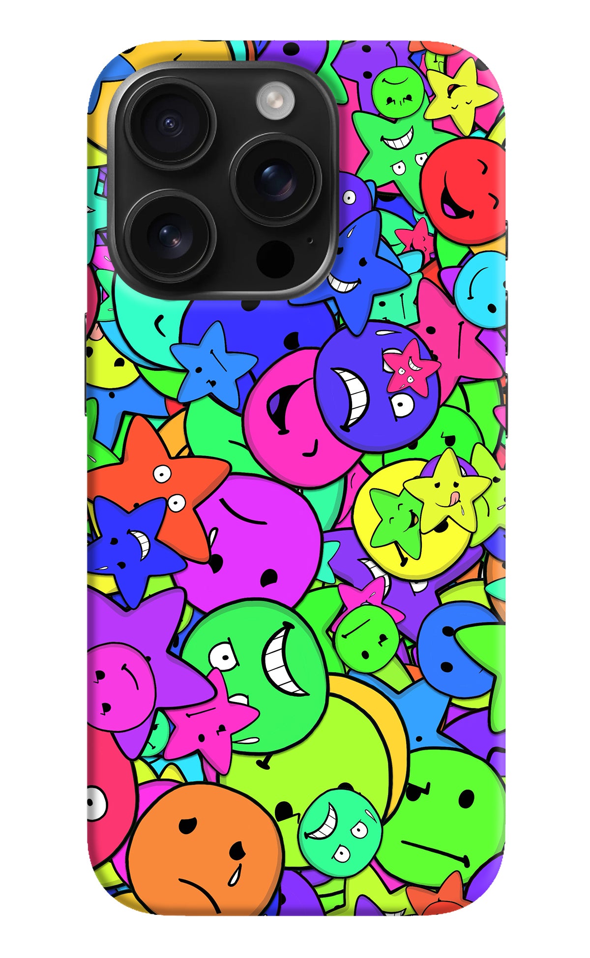 Fun Doodle iPhone 16 Pro Max Back Cover