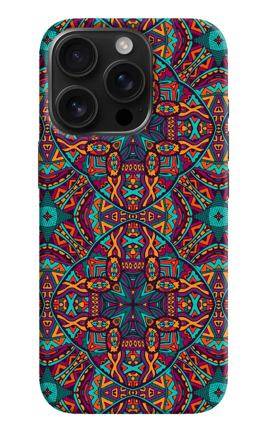 Colour Mandala iPhone 16 Pro Max Hard Case Back Cover by Casekaro
