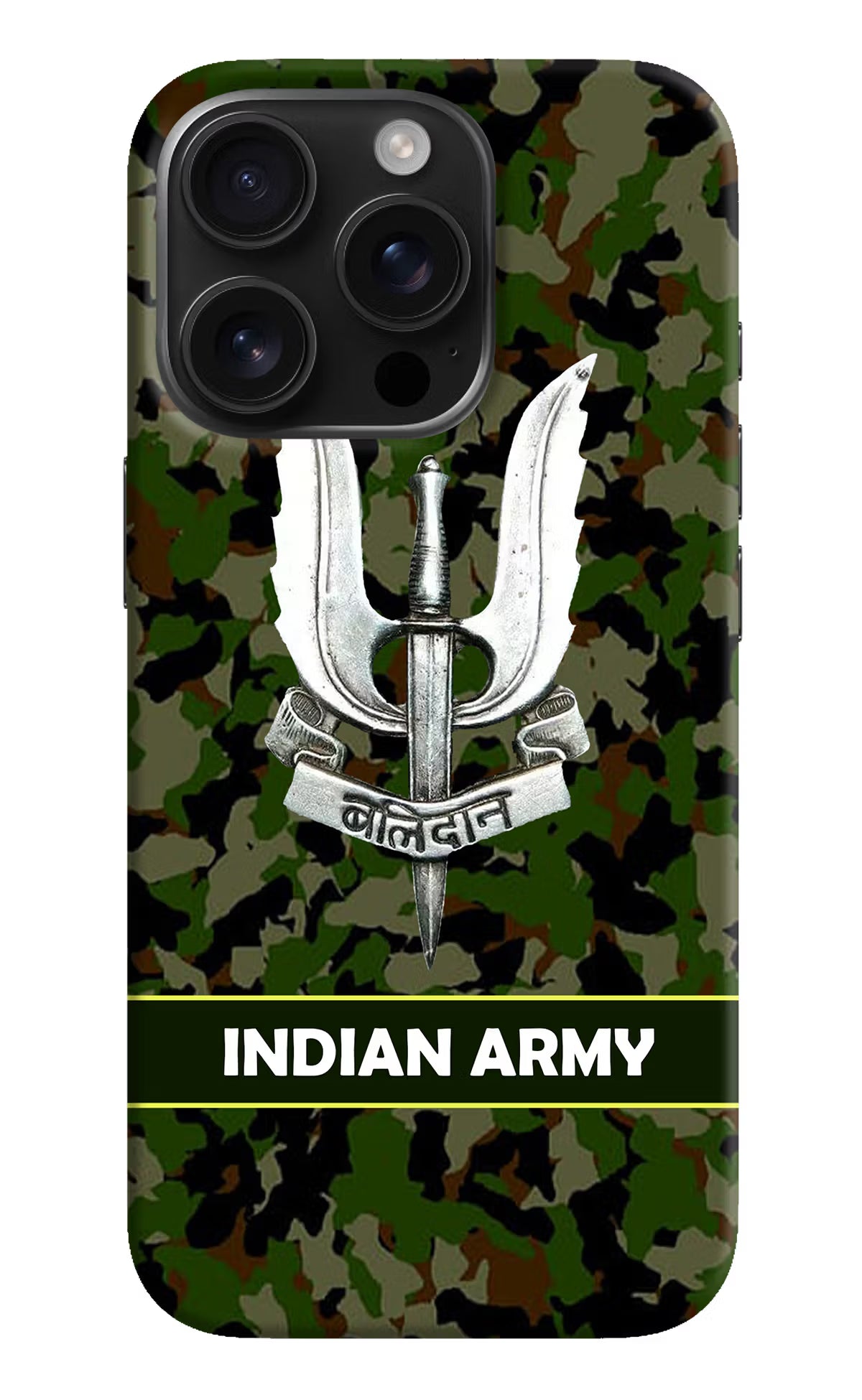 Balidan Indian Logo iPhone 16 Pro Max Hard Case Back Cover by Casekaro