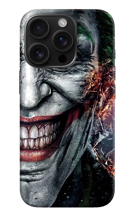 Joker Cam iPhone 16 Pro Max Hard Case Back Cover by Casekaro