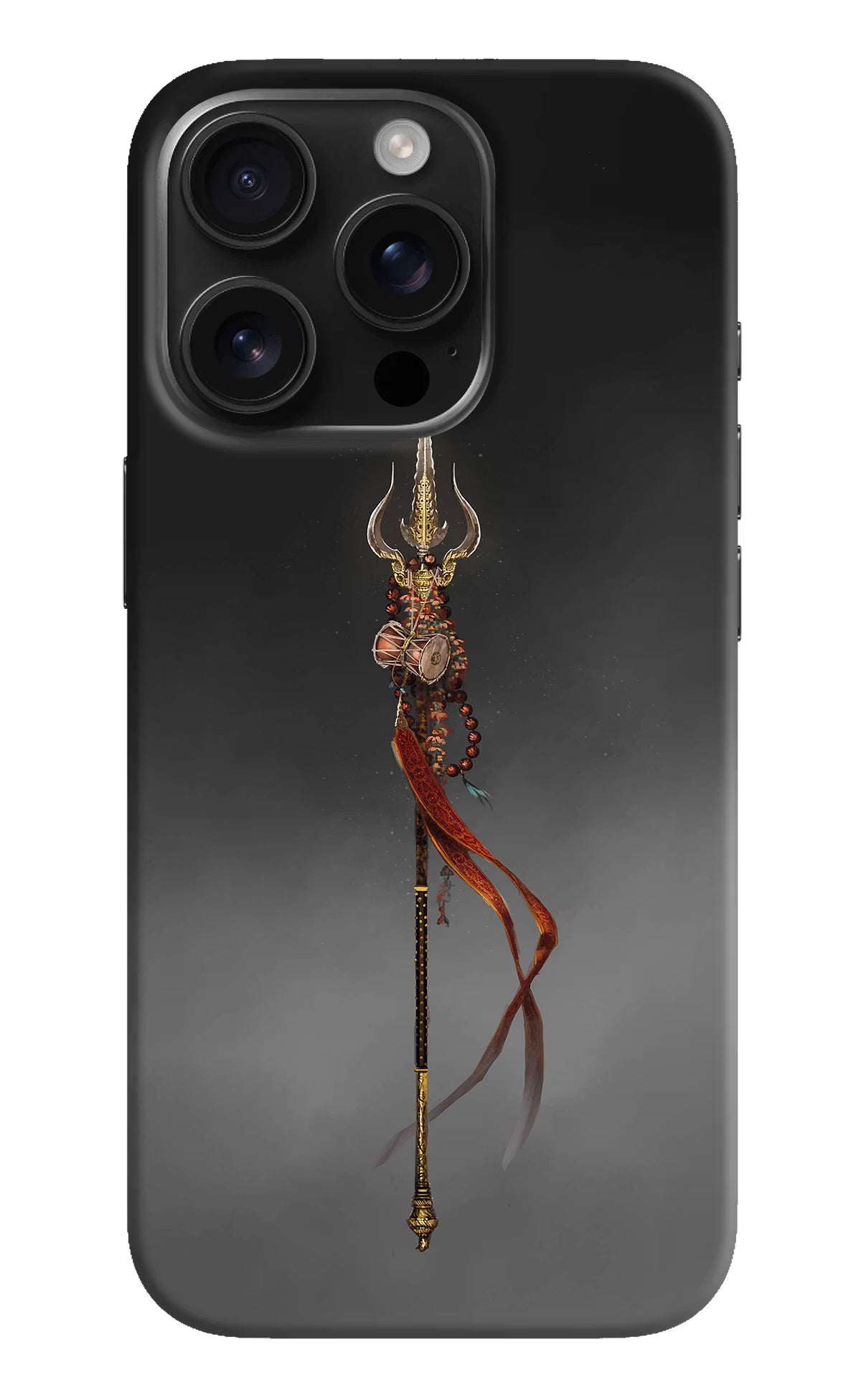 Shiv Trishul iPhone 16 Pro Max Hard Case Back Cover by Casekaro