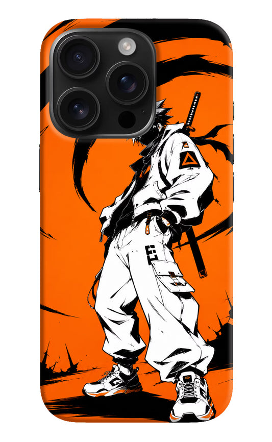 Street Samurai  iPhone 16 Pro Max Hard Case Back Cover by Casekaro