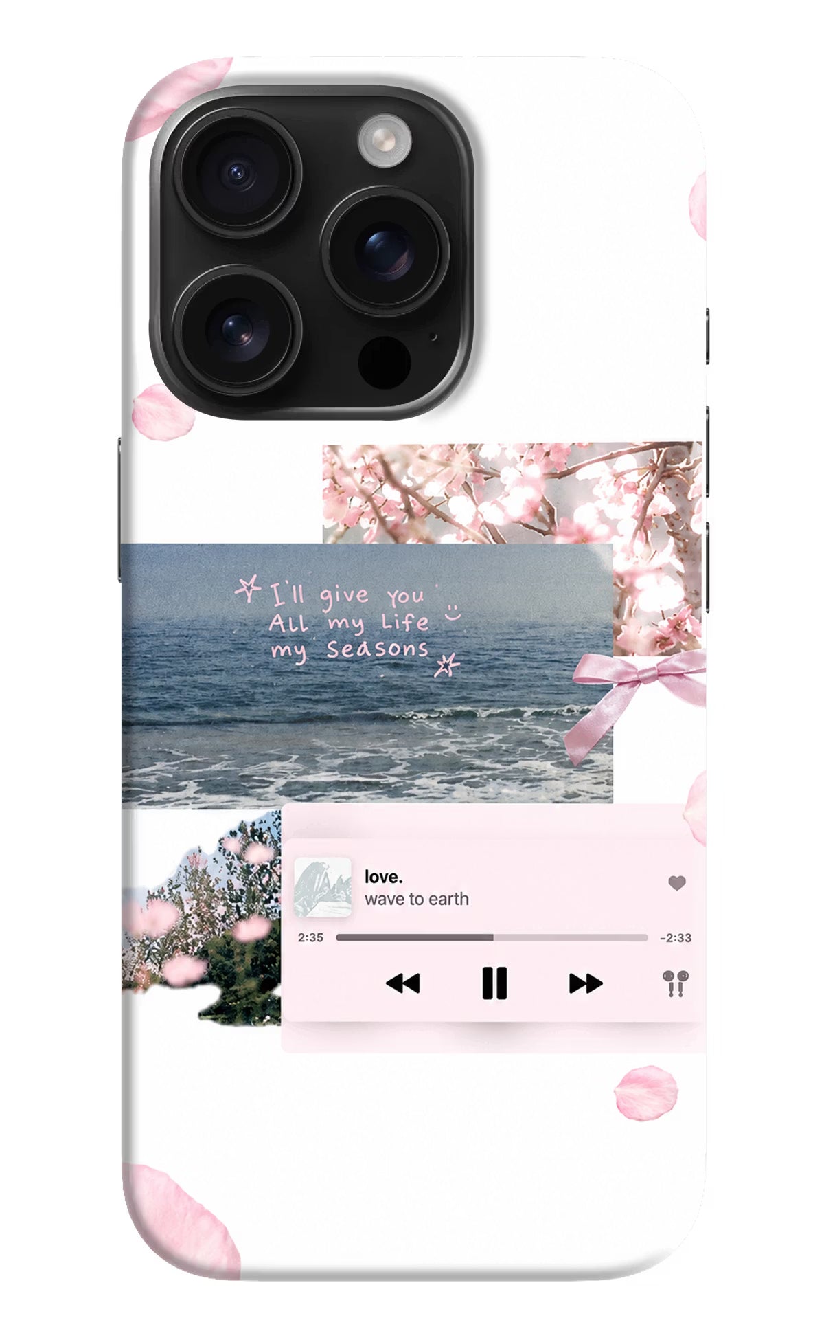 Wave to earth iPhone 16 Pro Max Back Cover