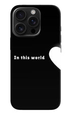 This World iPhone 16 Pro Max Hard Case Back Cover by Casekaro