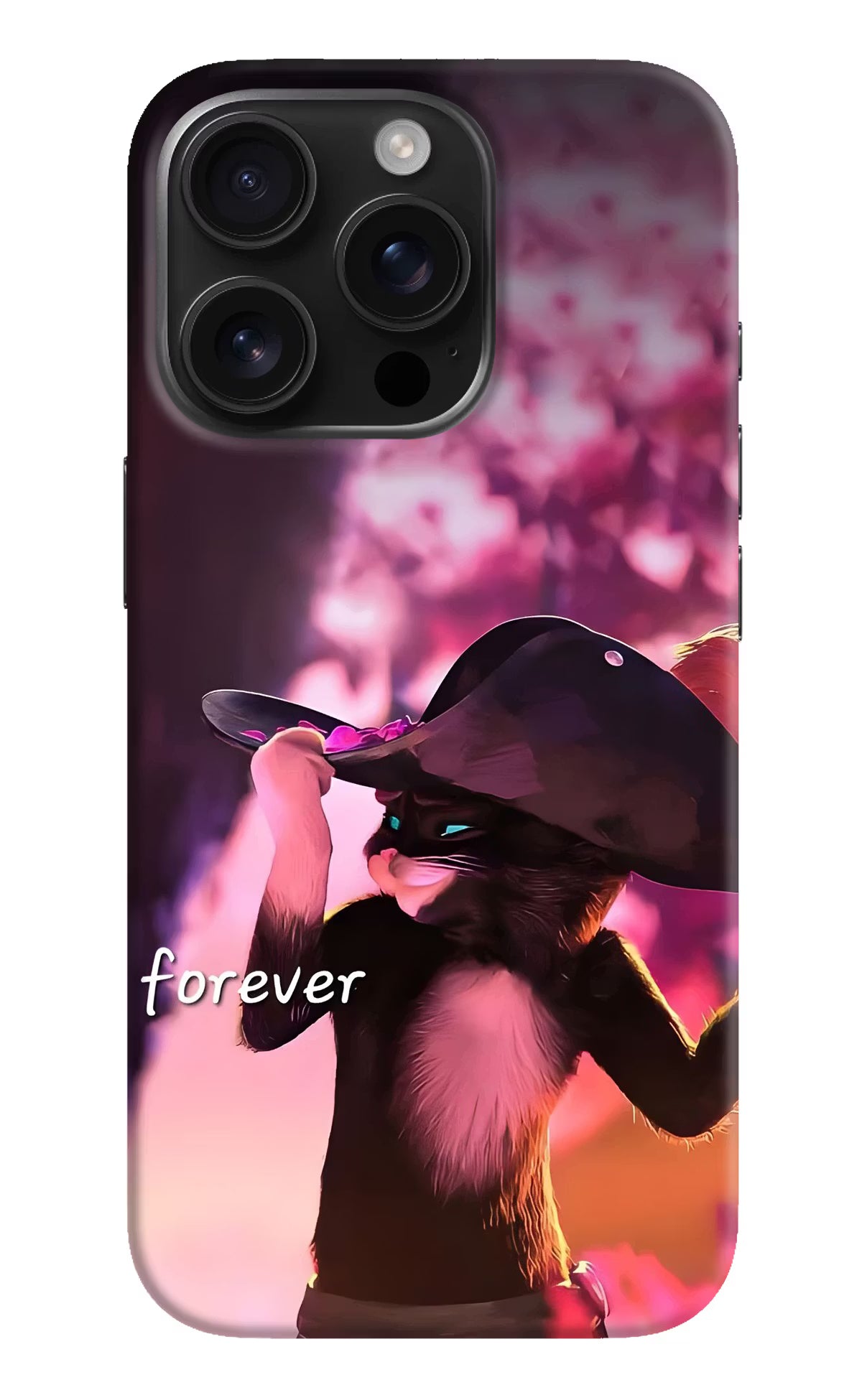 Forever Cat iPhone 16 Pro Max Back Cover