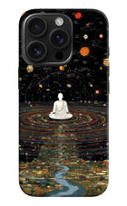 Space Monk iPhone 16 Pro Max Hard Case Back Cover by Casekaro