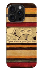Vinyl Stripes iPhone 16 Pro Max Hard Case Back Cover by Casekaro