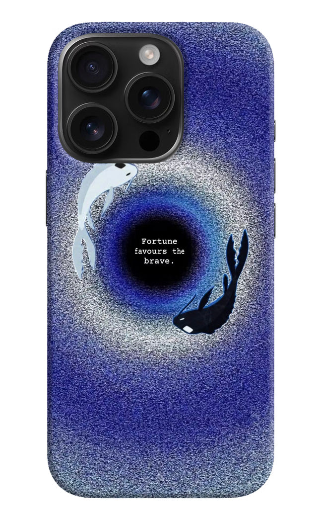 Dark Koi iPhone 16 Pro Max Hard Case Back Cover by Casekaro
