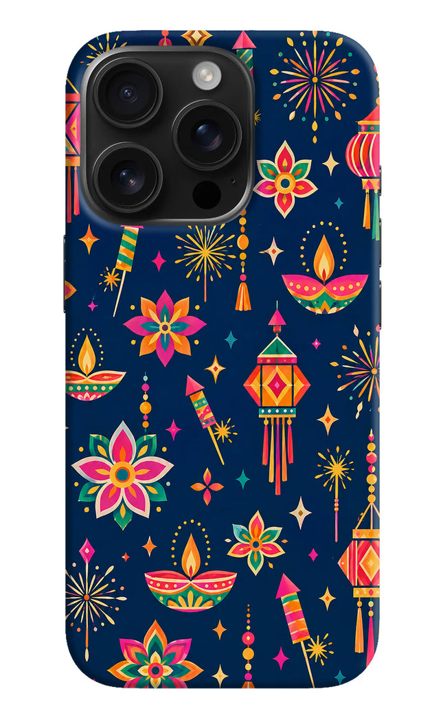 Festive Pop iPhone 16 Pro Max Hard Case Back Cover by Casekaro