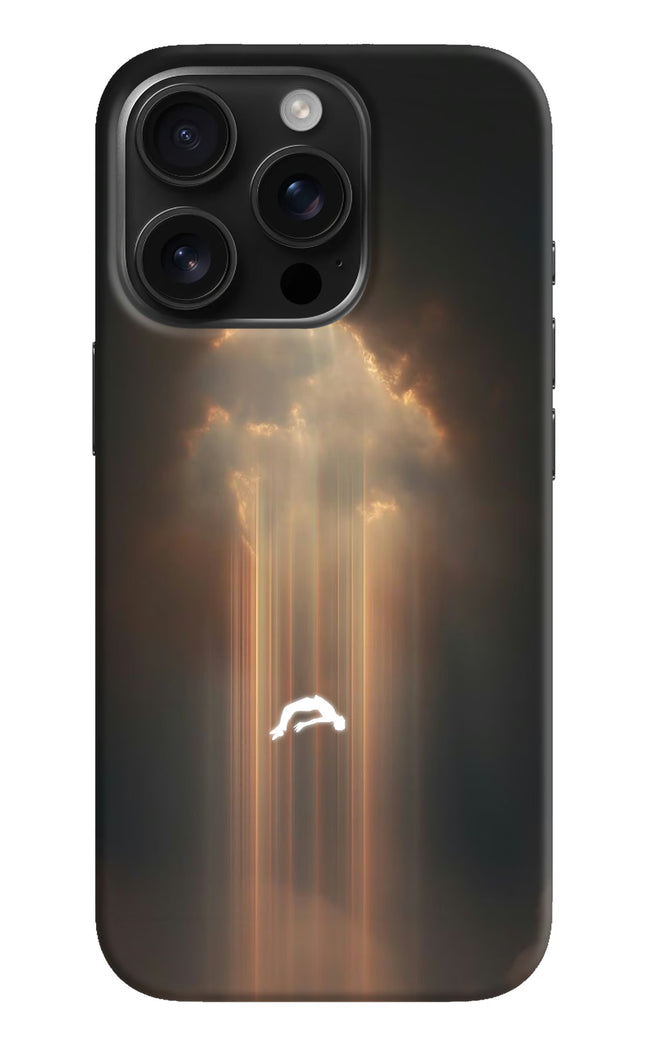 Heavenly Beam iPhone 16 Pro Max Hard Case Back Cover by Casekaro
