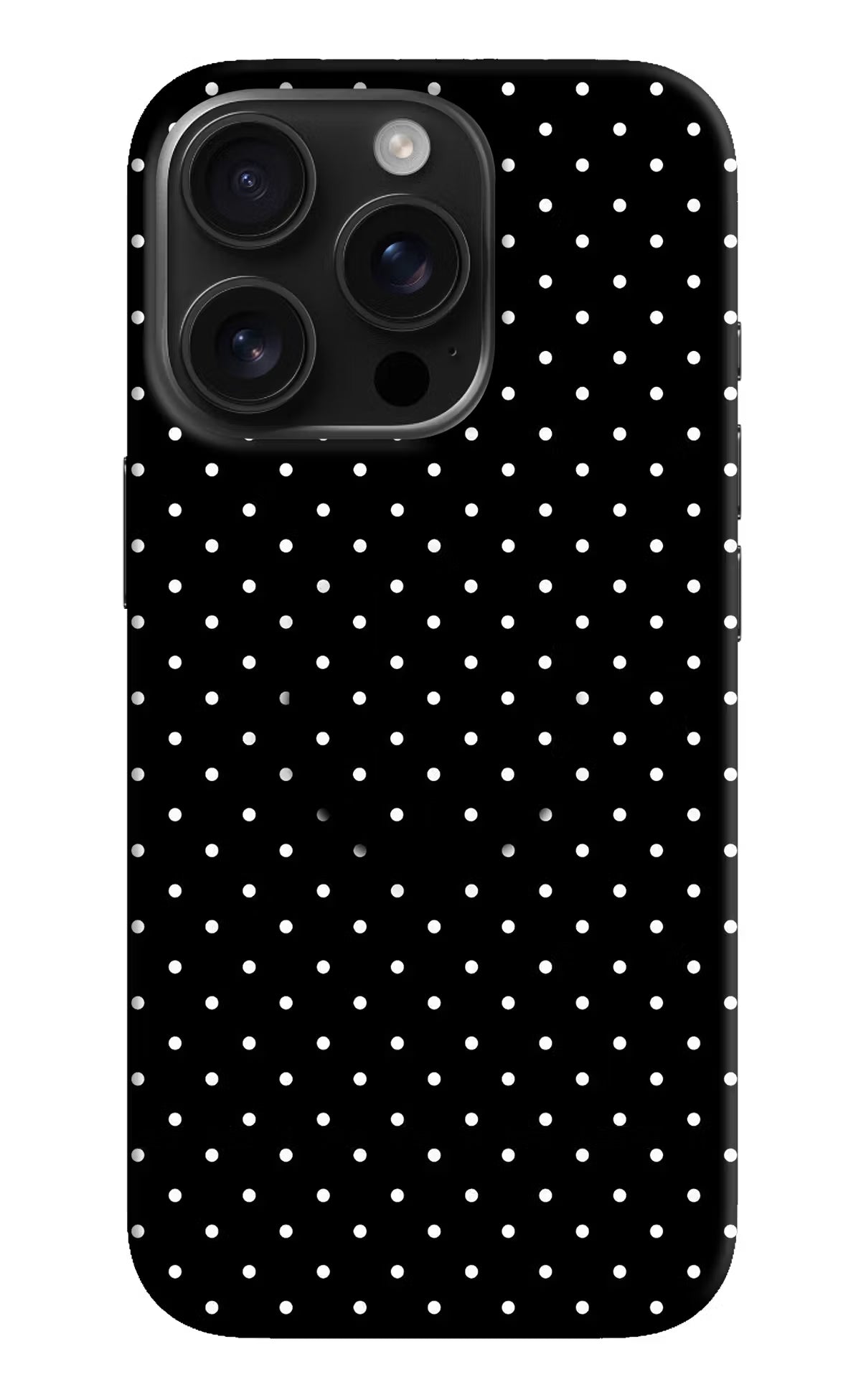 White Dots iPhone 16 Pro Max Pop Case by Casekaro