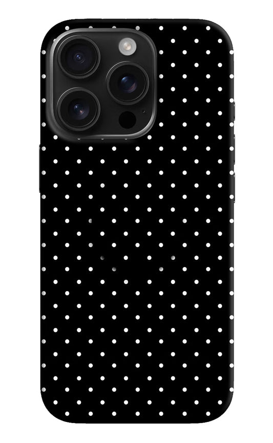 White Dots iPhone 16 Pro Max Pop Case by Casekaro