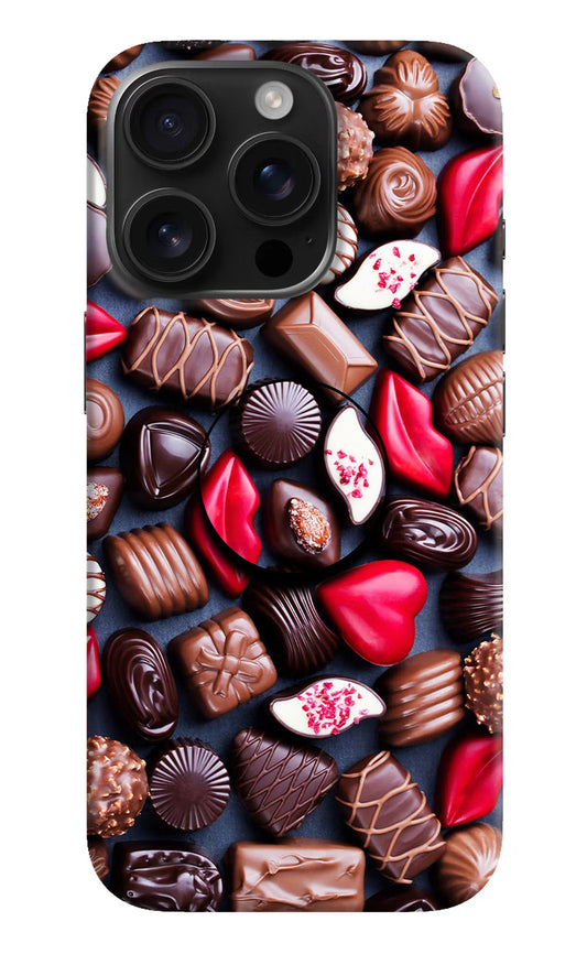 Chocolates iPhone 16 Pro Max Pop Case by Casekaro
