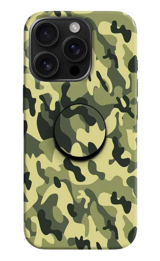 Camouflage iPhone 16 Pro Max Pop Case by Casekaro