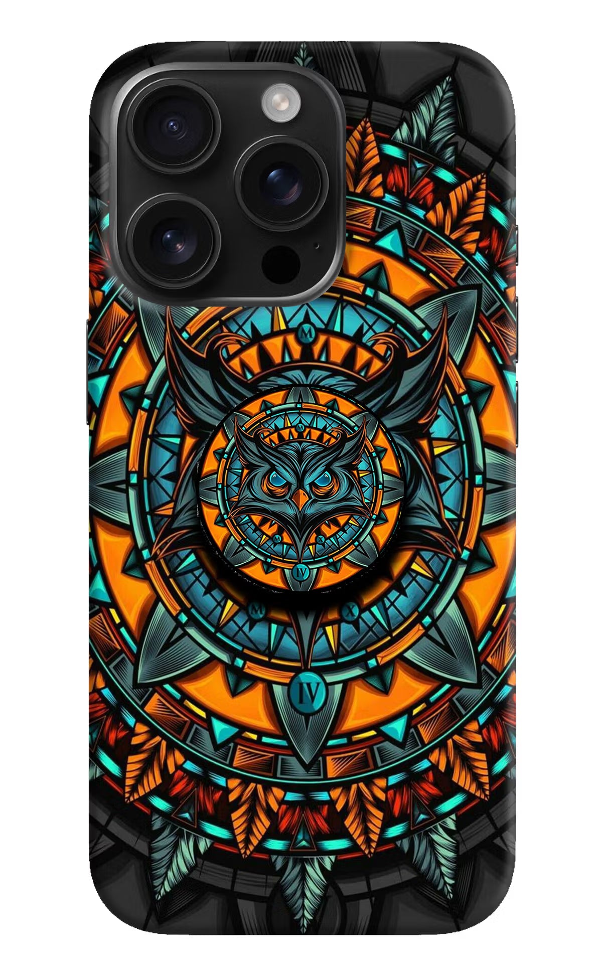 Angry Owl iPhone 16 Pro Max Pop Case by Casekaro