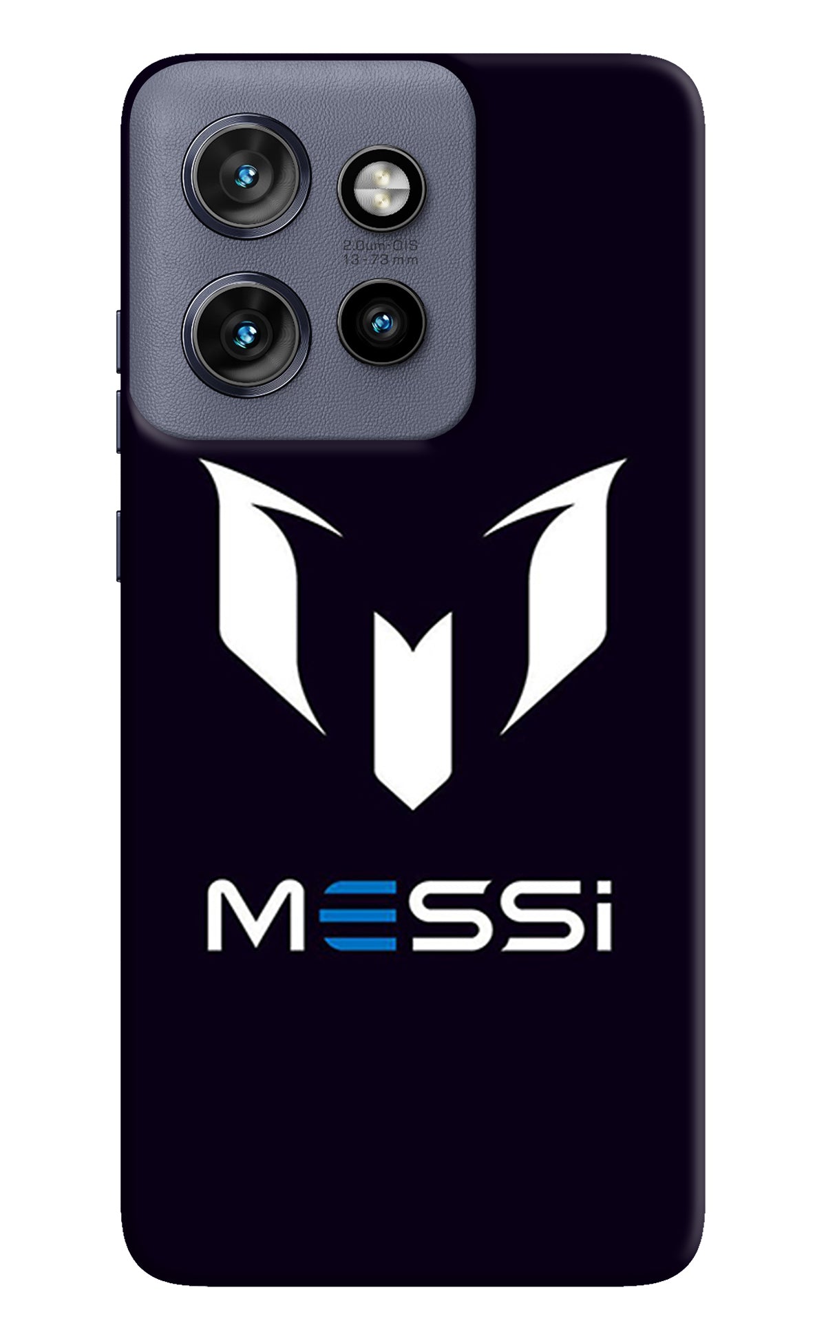 Messi Logo Moto Edge 50 Neo Back Cover