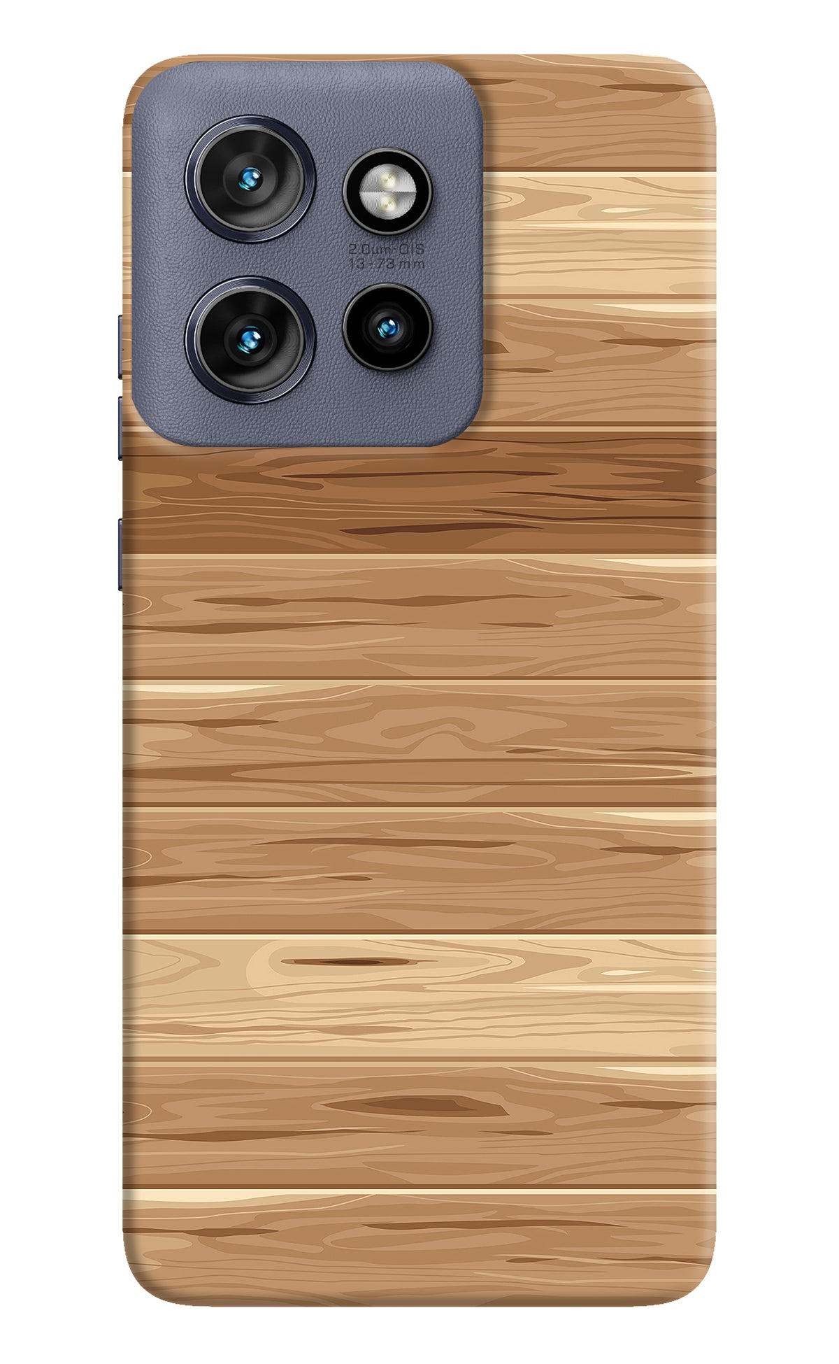 Wooden Vector Moto Edge 50 Neo Back Cover