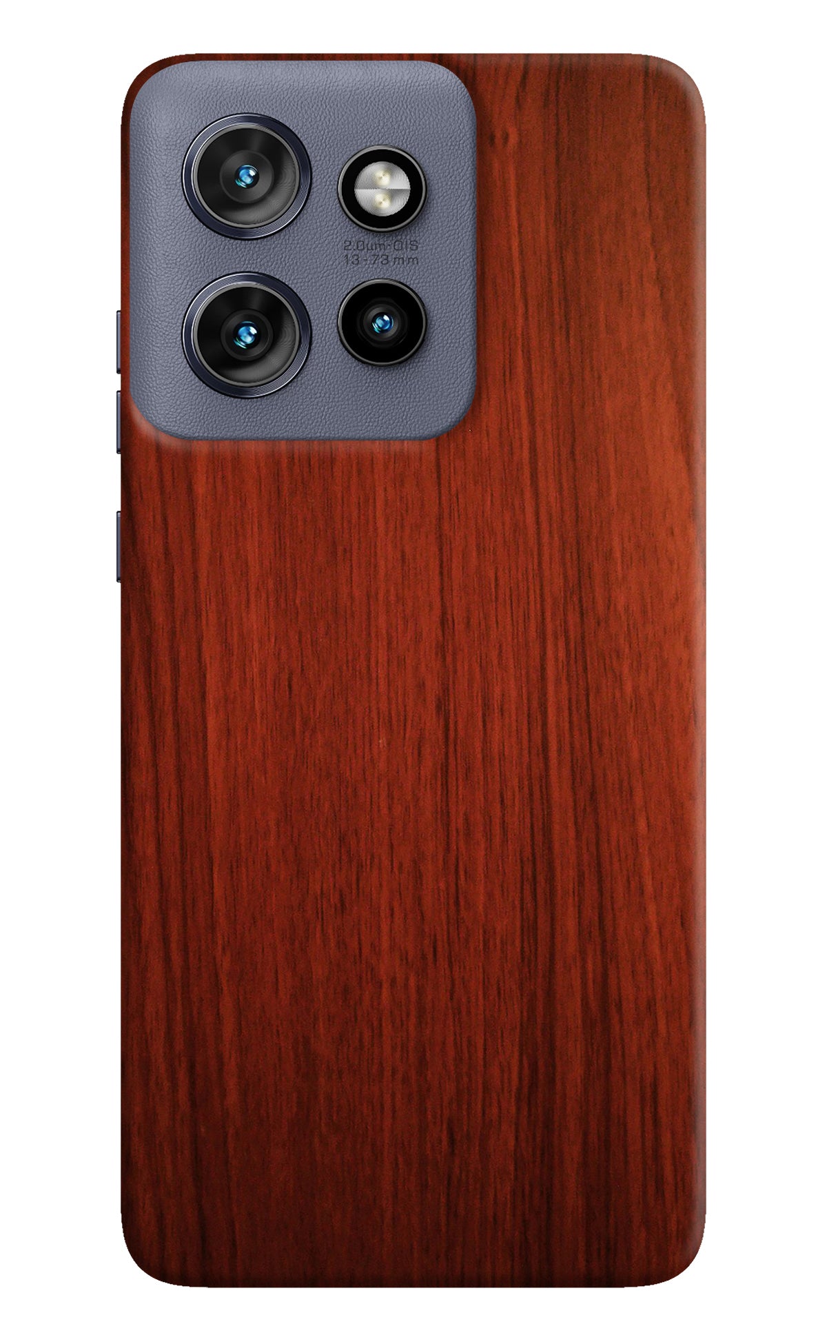 Wooden Plain Pattern Moto Edge 50 Neo Back Cover