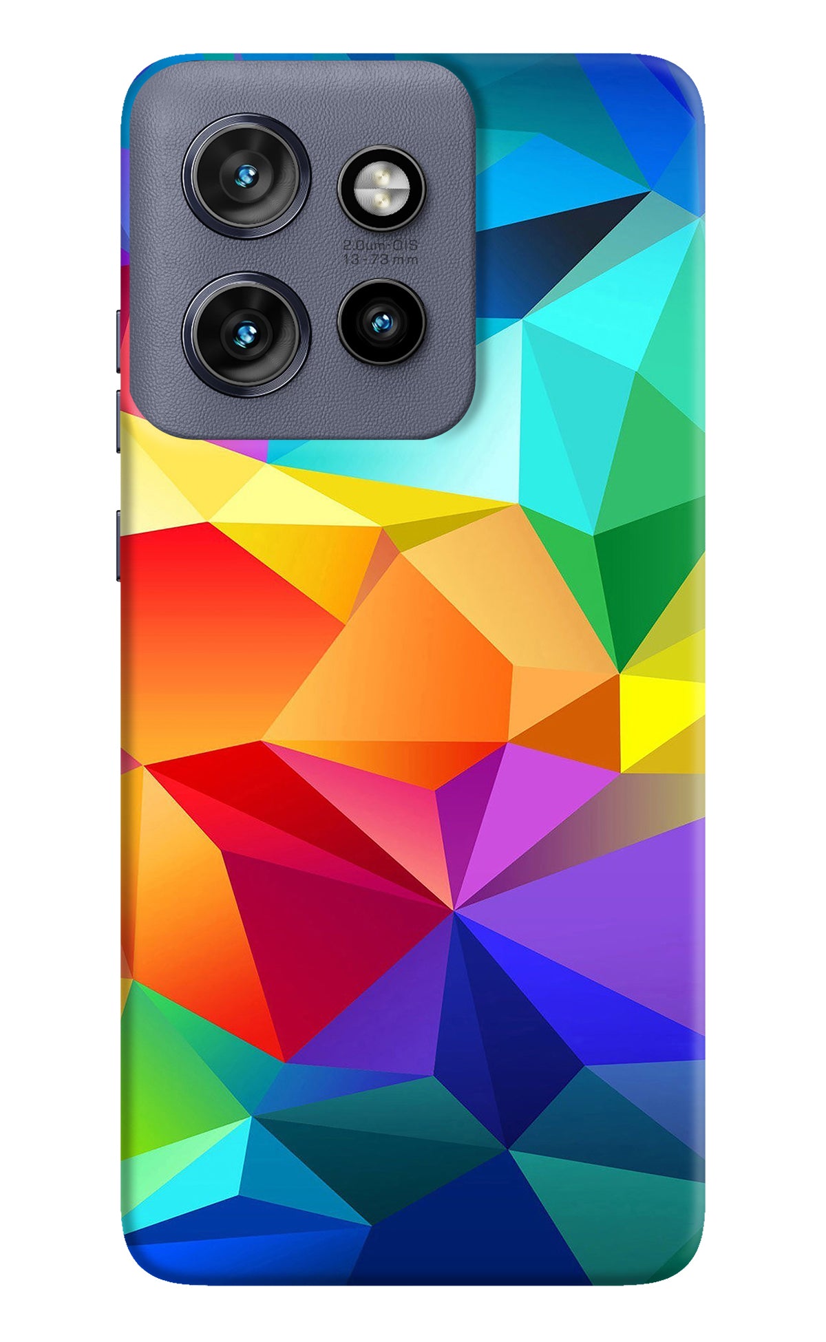 Abstract Pattern Moto Edge 50 Neo Back Cover