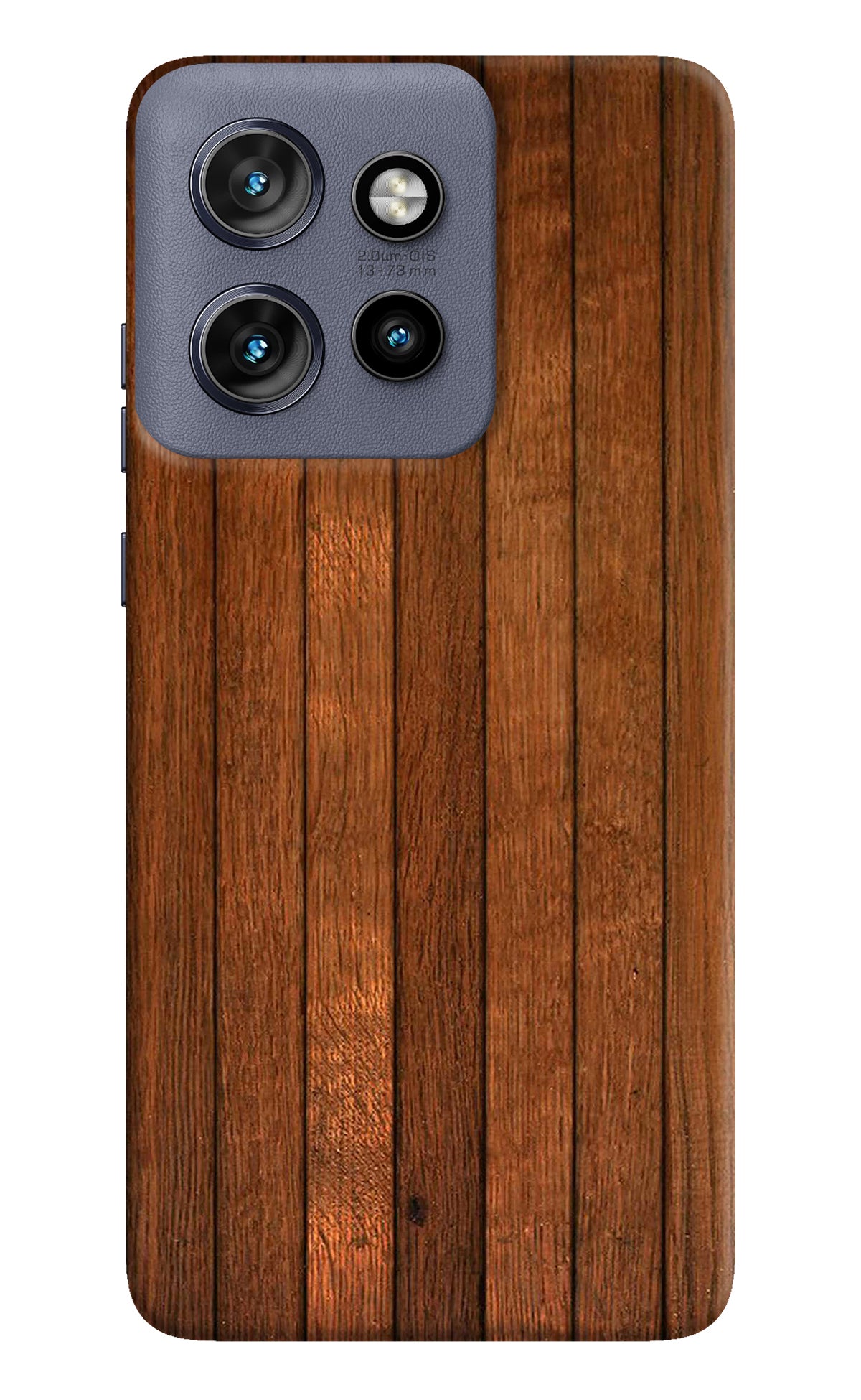 Wooden Artwork Bands Moto Edge 50 Neo Back Cover