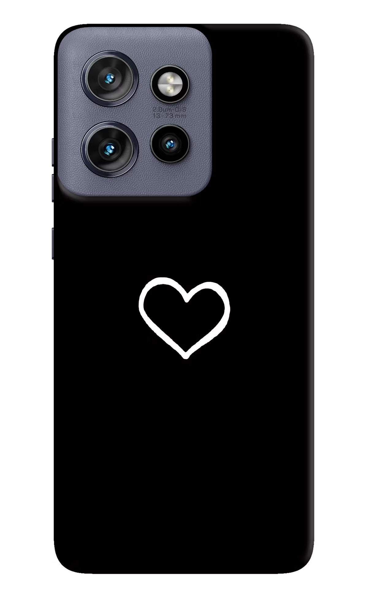 Heart Moto Edge 50 Neo Hard Case Back Cover by Casekaro