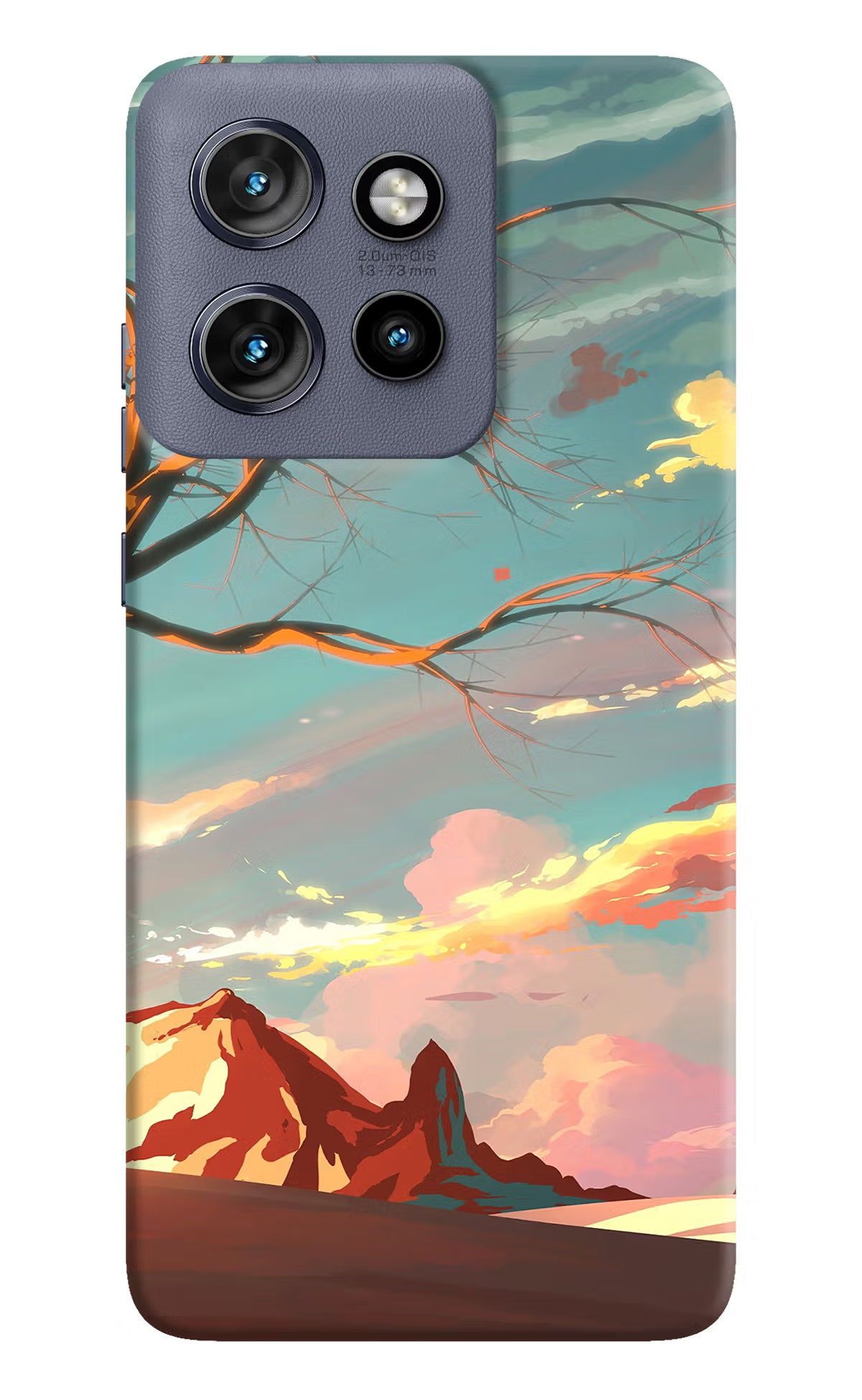 Scenery Moto Edge 50 Neo Hard Case Back Cover by Casekaro