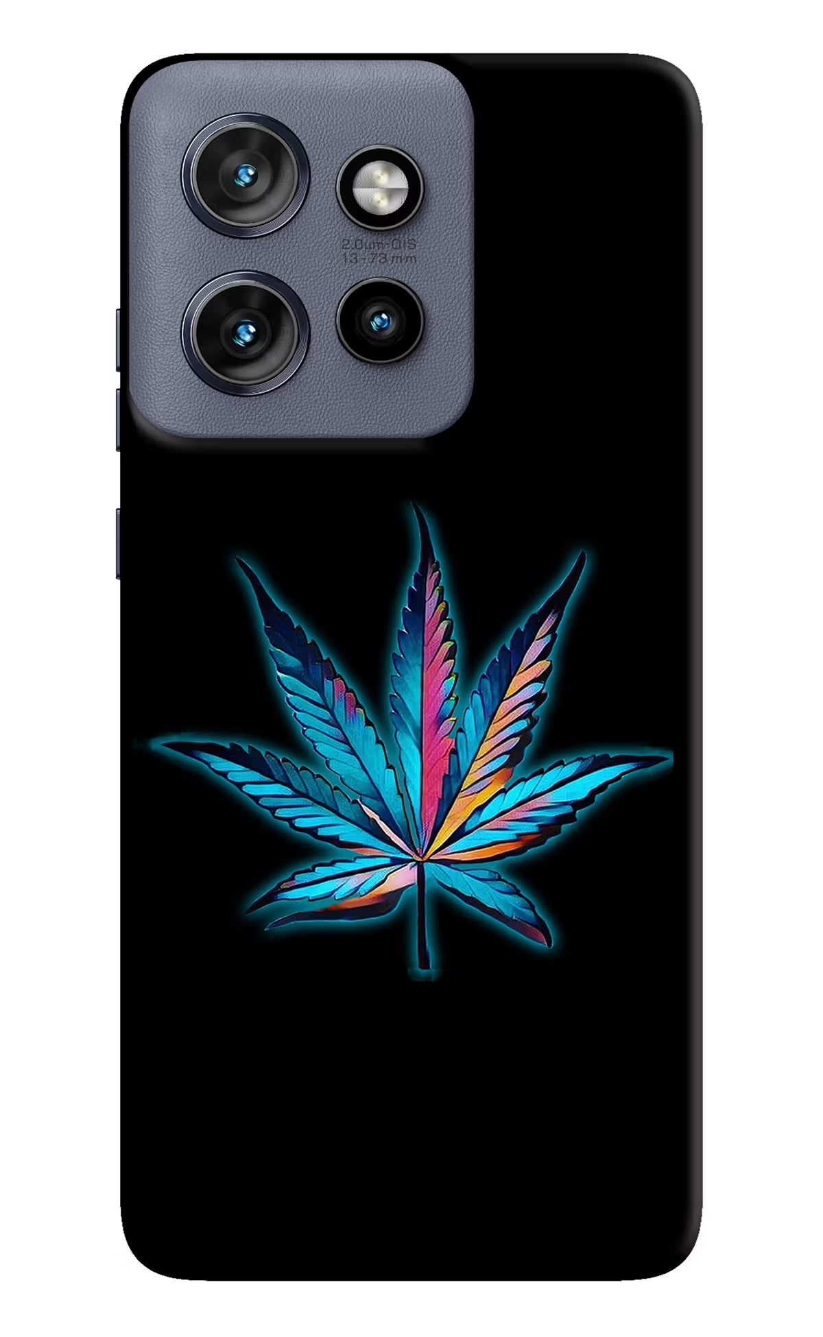 Weed Moto Edge 50 Neo Hard Case Back Cover by Casekaro