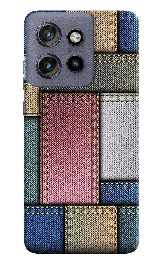 Multicolor Jeans Moto Edge 50 Neo Hard Case Back Cover by Casekaro