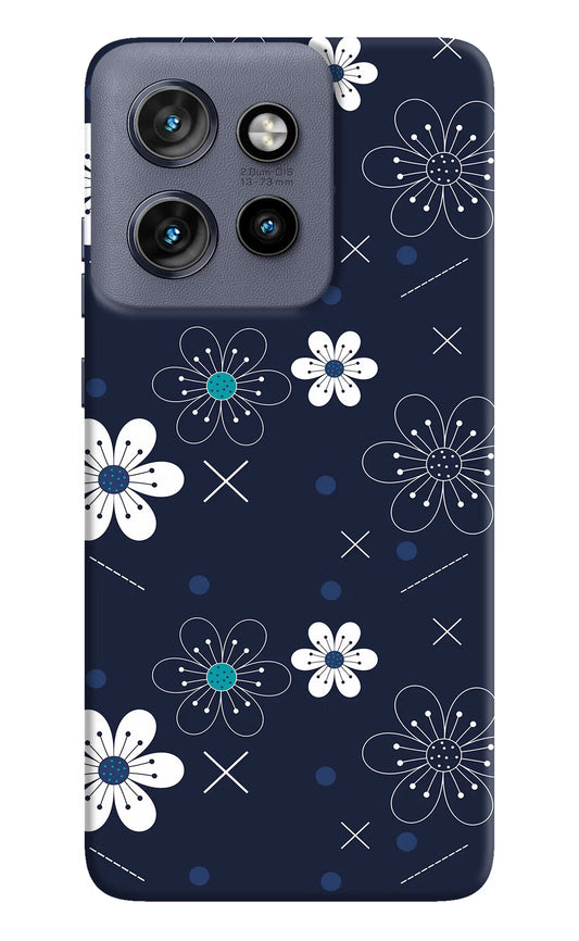 Flowers Moto Edge 50 Neo Hard Case Back Cover by Casekaro