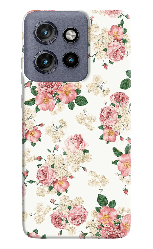 Flowers Moto Edge 50 Neo Hard Case Back Cover by Casekaro