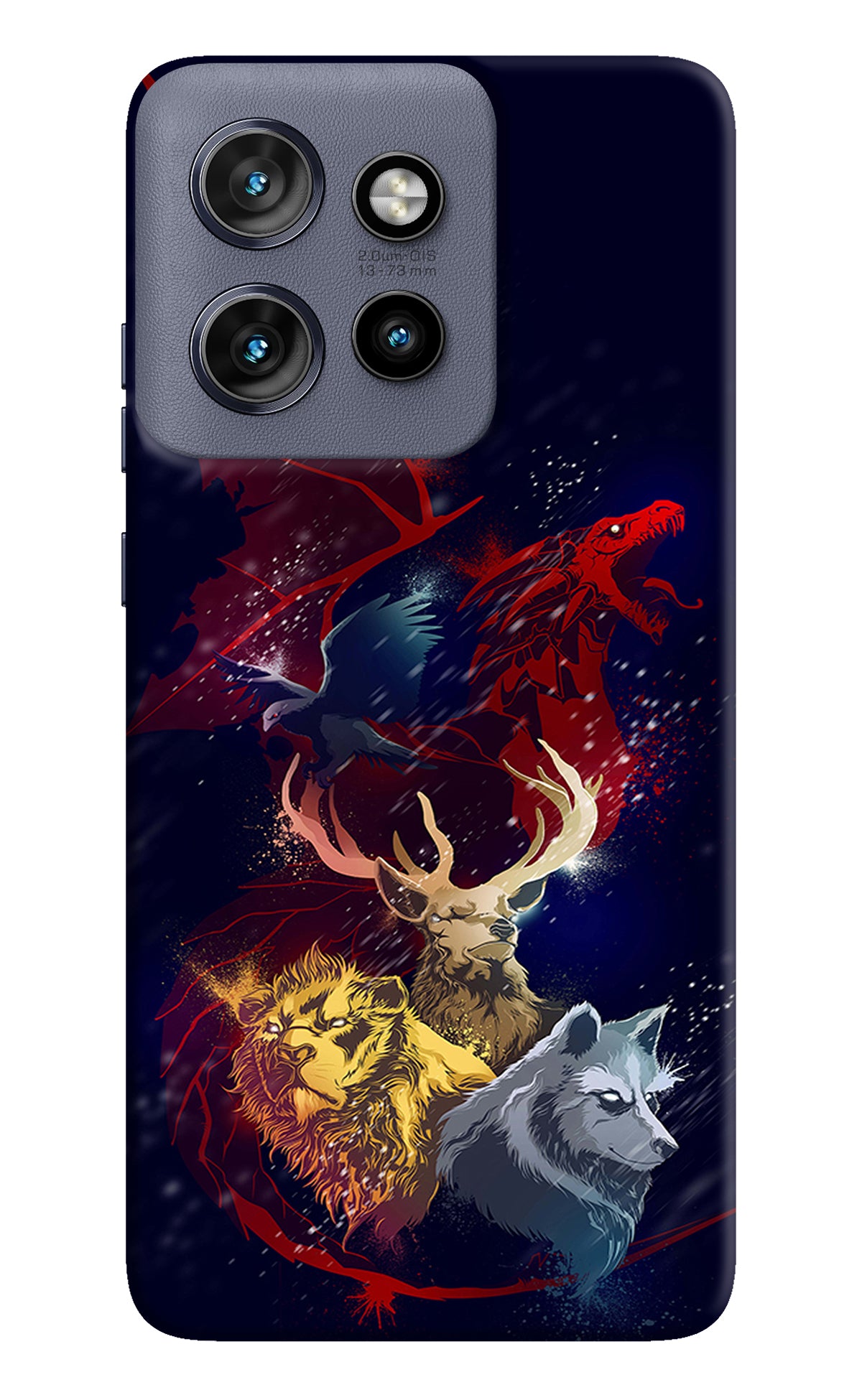 Game Of Thrones Moto Edge 50 Neo Back Cover