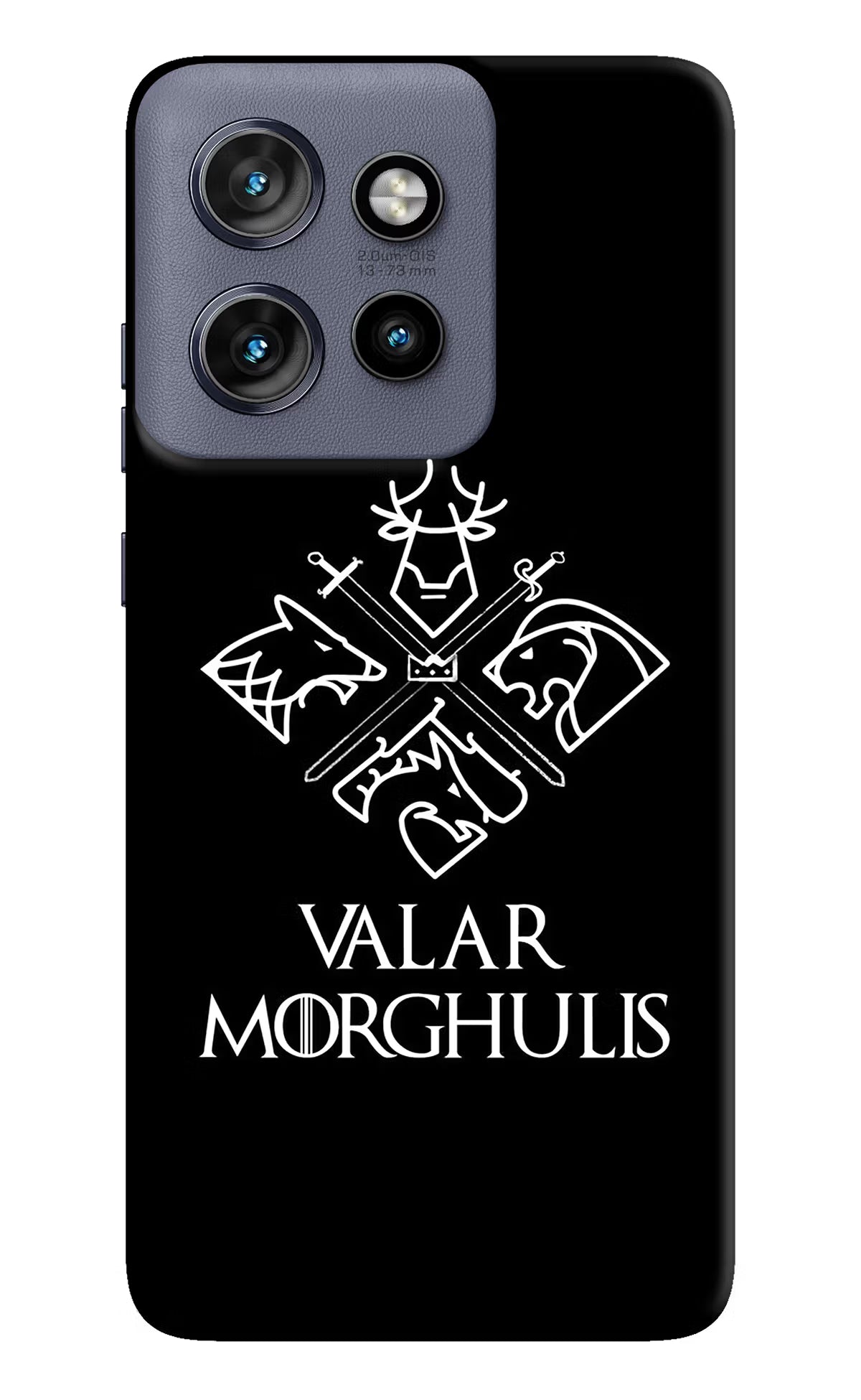 Valar Morghulis | Game Of Thrones Moto Edge 50 Neo Hard Case Back Cover by Casekaro