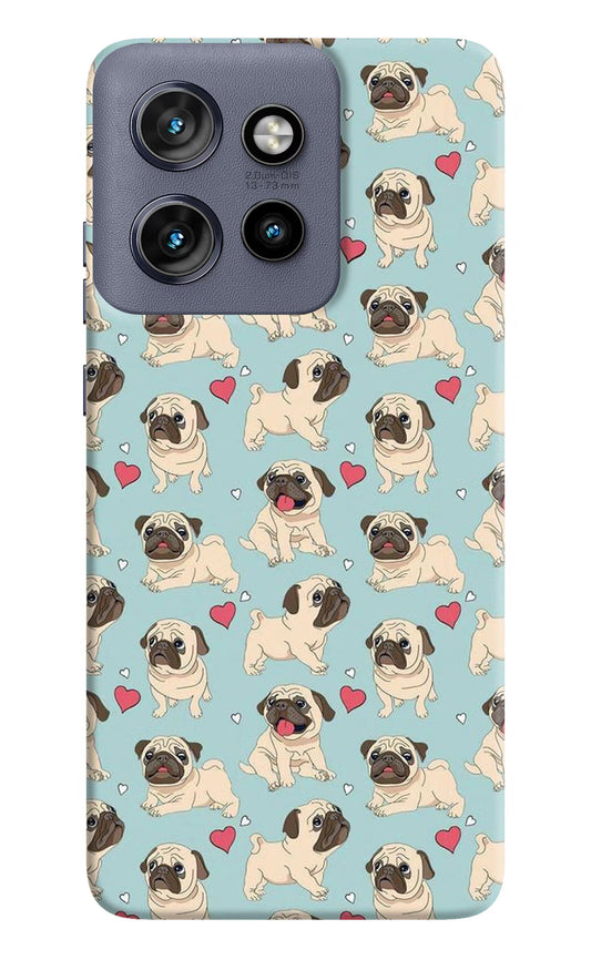 Pug Dog Moto Edge 50 Neo Hard Case Back Cover by Casekaro