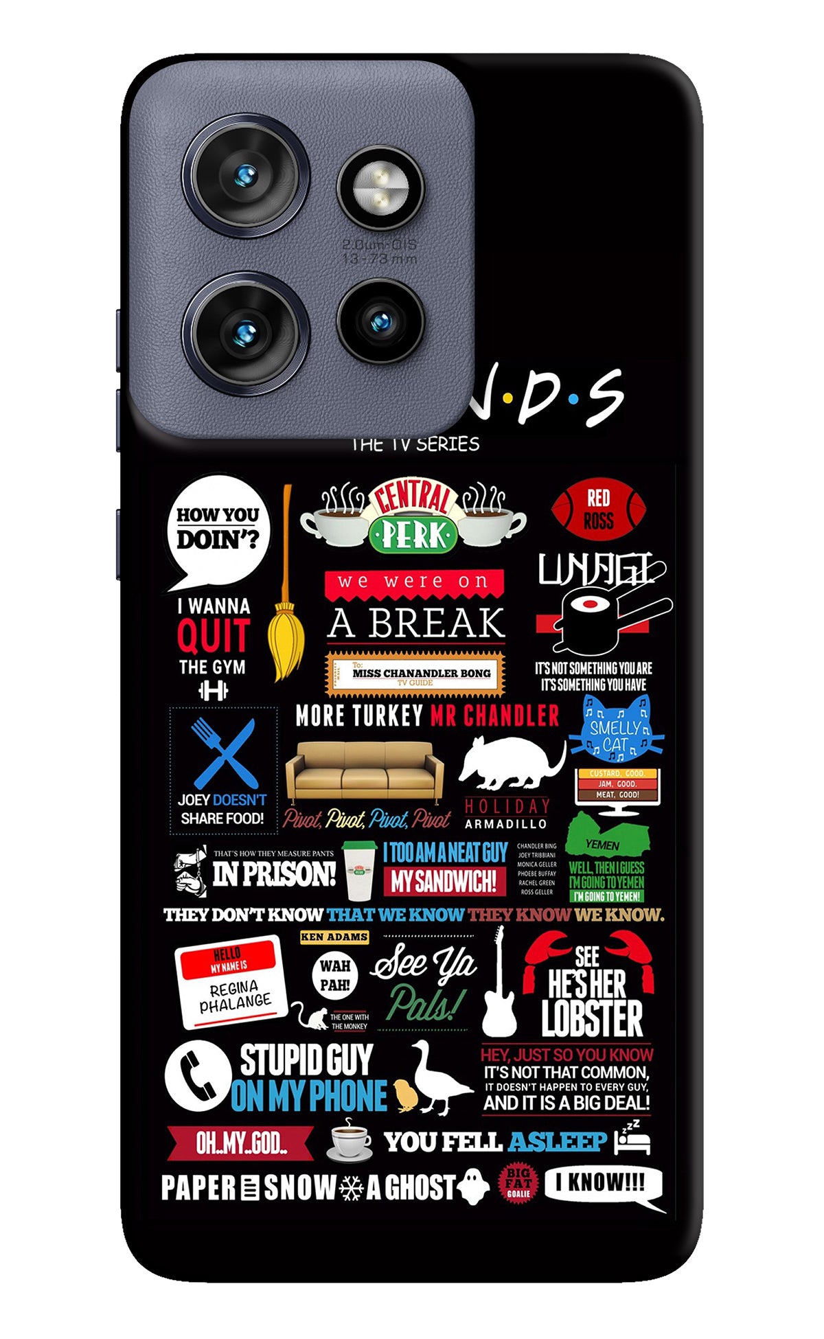 FRIENDS Moto Edge 50 Neo Back Cover