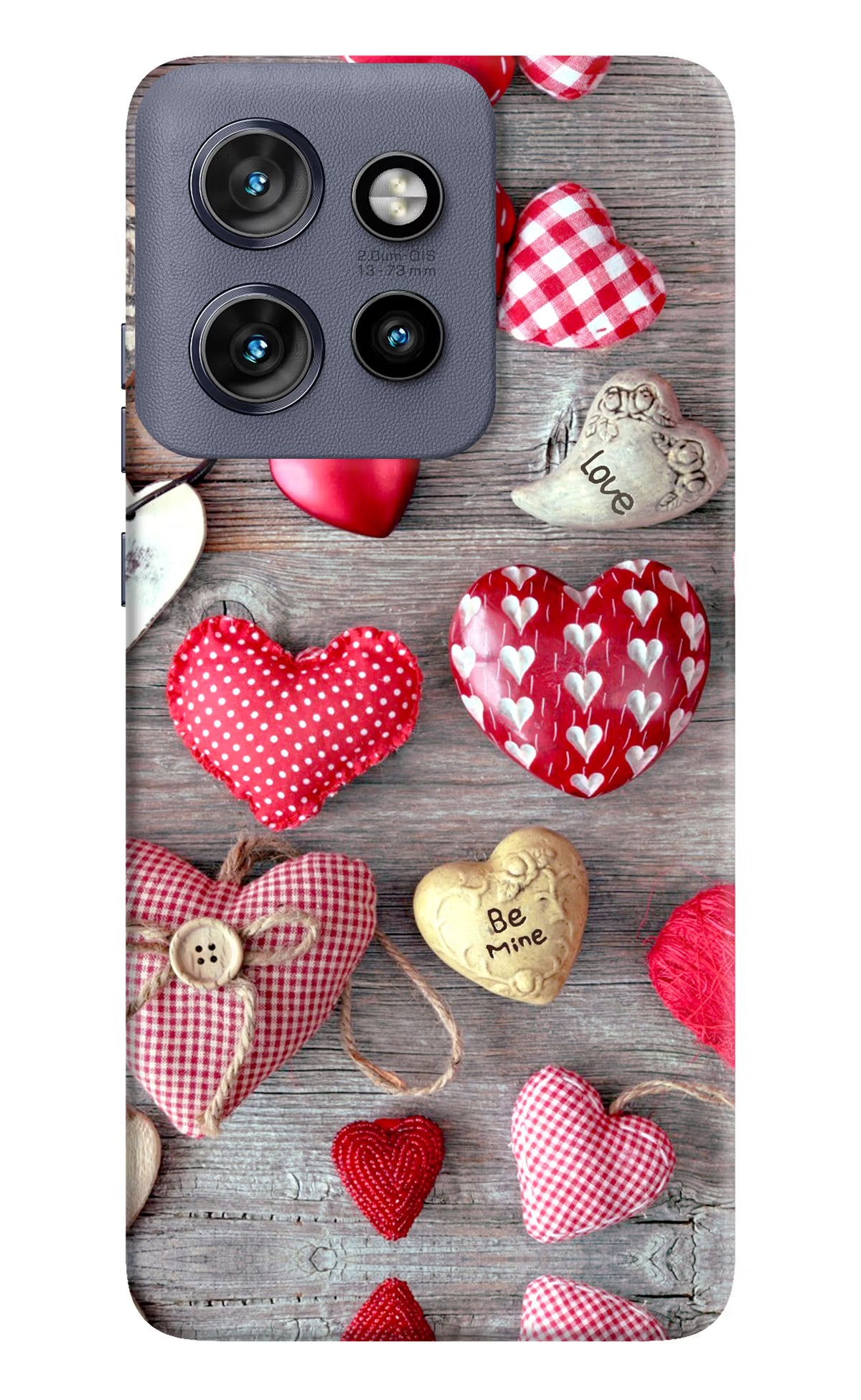 Love Wallpaper Moto Edge 50 Neo Hard Case Back Cover by Casekaro