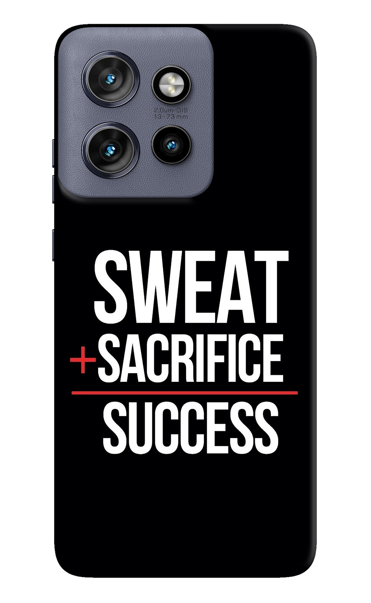 Sweat Sacrifice Success Moto Edge 50 Neo Back Cover