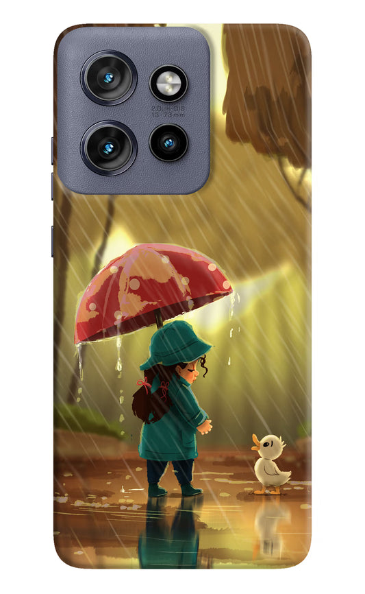 Rainy Day Moto Edge 50 Neo Hard Case Back Cover by Casekaro