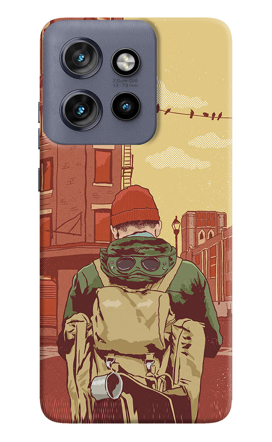 Adventurous Moto Edge 50 Neo Back Cover, Hard case