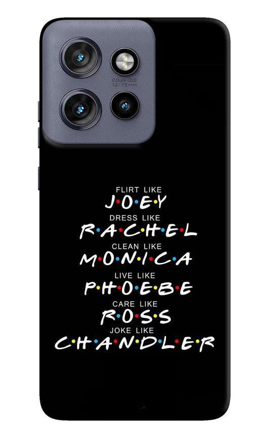 FRIENDS Character Moto Edge 50 Neo Hard Case Back Cover by Casekaro
