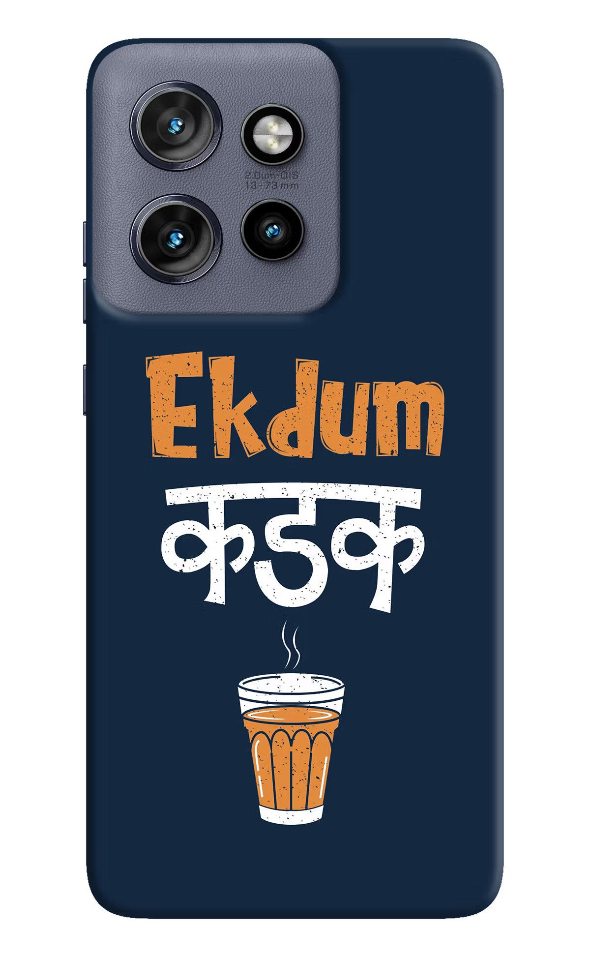 Ekdum Kadak Chai Moto Edge 50 Neo Hard Case Back Cover by Casekaro