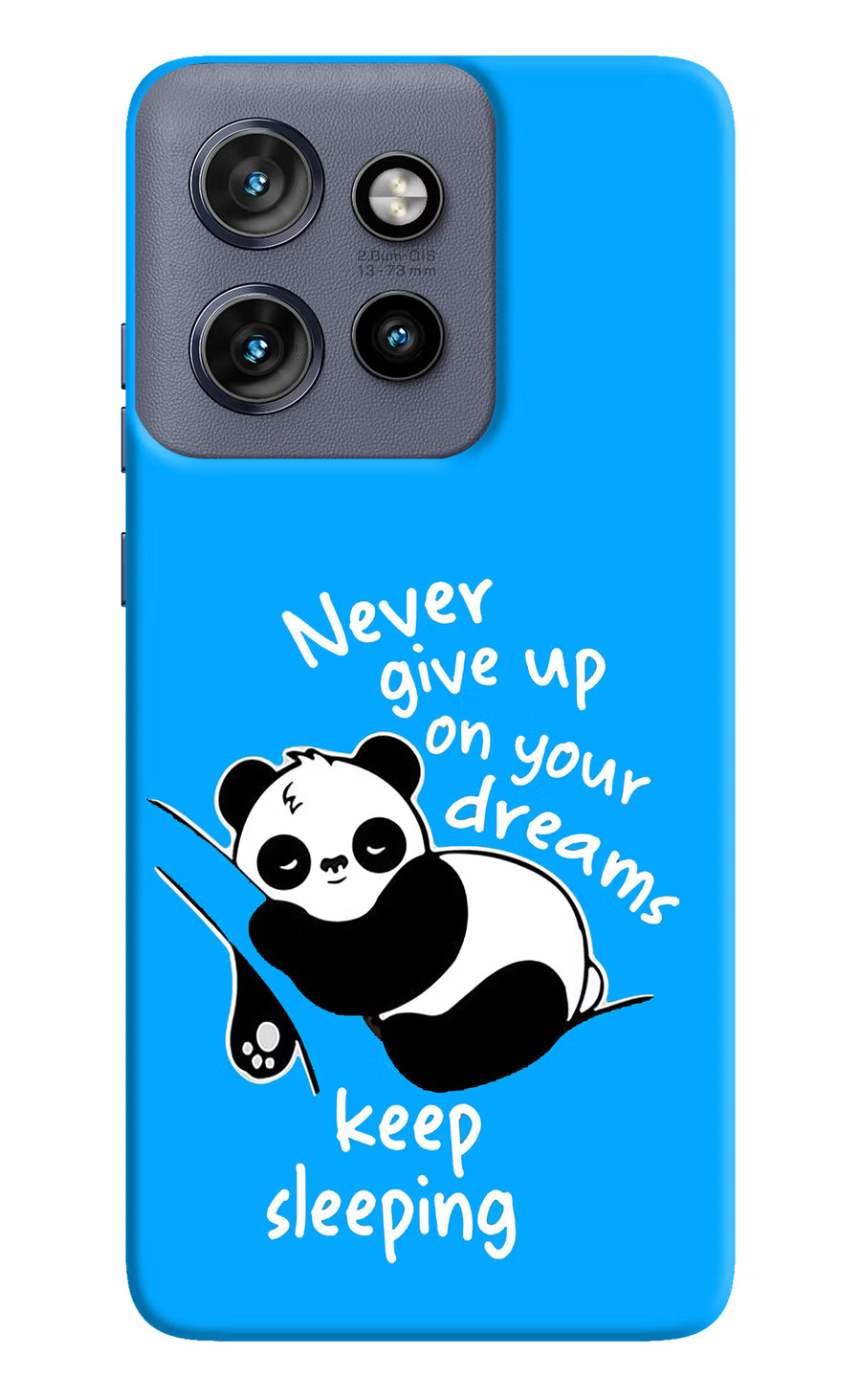 Keep Sleeping Moto Edge 50 Neo Back Cover, Hard case