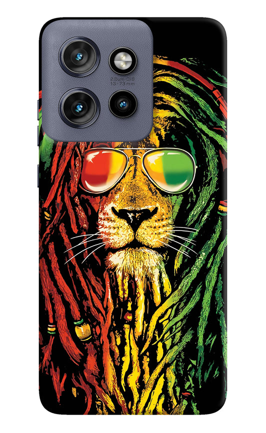 Rasta Lion Moto Edge 50 Neo Back Cover