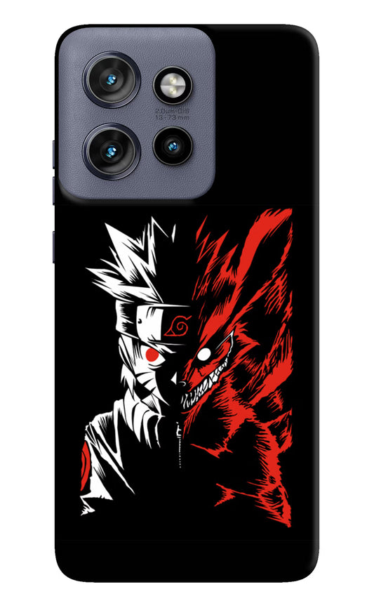 Naruto Two Face Moto Edge 50 Neo Hard Case Back Cover by Casekaro