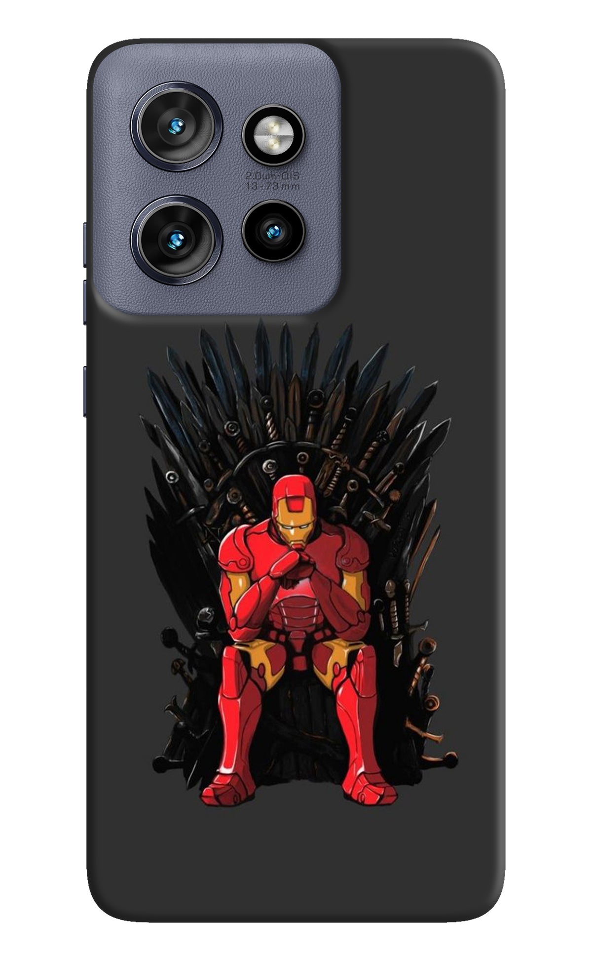 Ironman Throne Moto Edge 50 Neo Back Cover