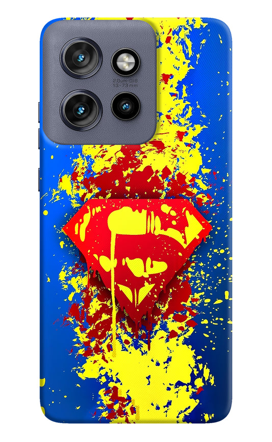 Superman logo Moto Edge 50 Neo Back Cover