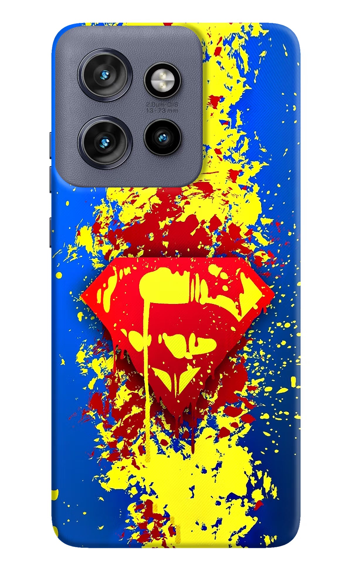 Superman logo Moto Edge 50 Neo Hard Case Back Cover by Casekaro
