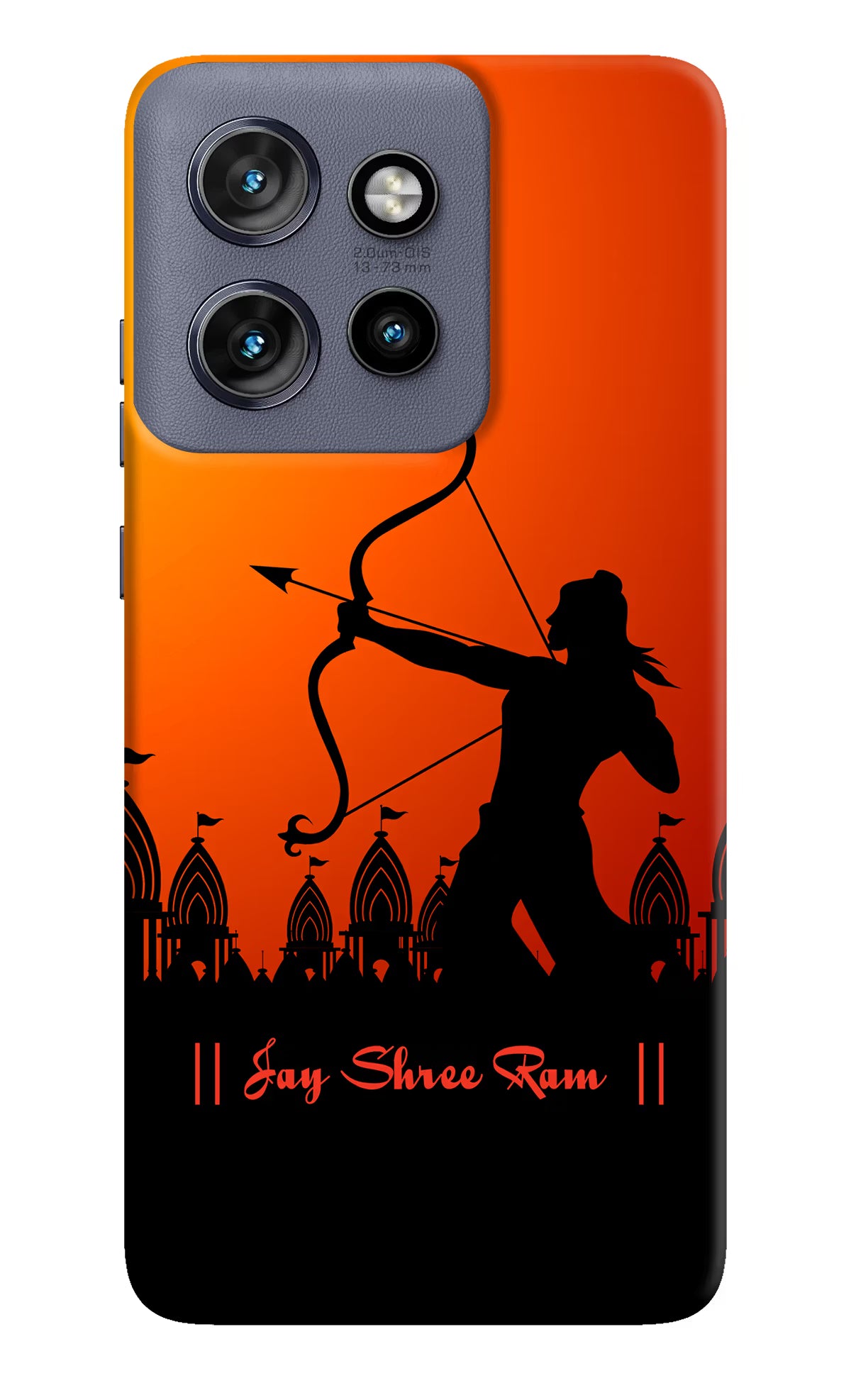 Lord Ram - 4 Moto Edge 50 Neo Hard Case Back Cover by Casekaro